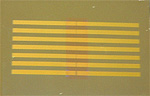 Organic transistors on an Si substrate